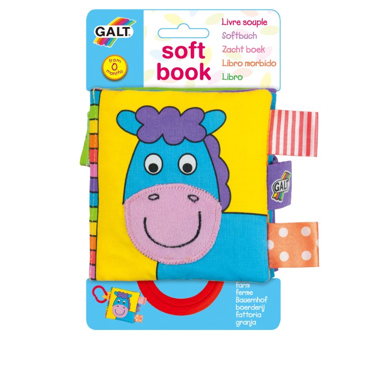 Galt Soft Book Booklets aus Eselstoff