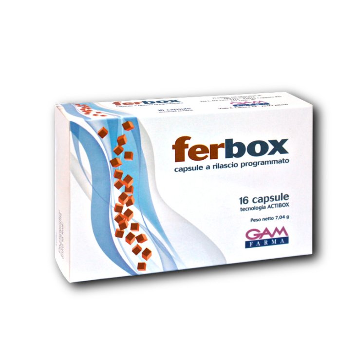 Gam Farma Ferbox Nahrungsergänzungsmittel 16 Kapseln