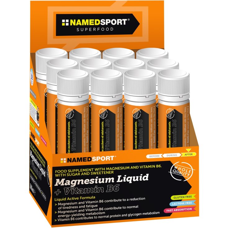 Named Sport Magnesium Liquid + Vitamin B6 25ml