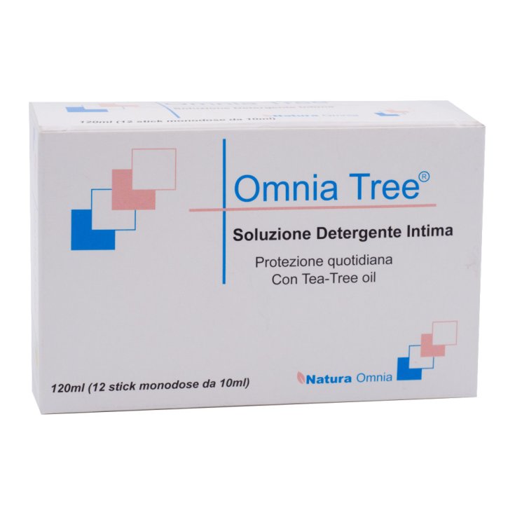 Omnia Tree Intimate Cleansing Solution 12 Stick Pack Einzeldosis