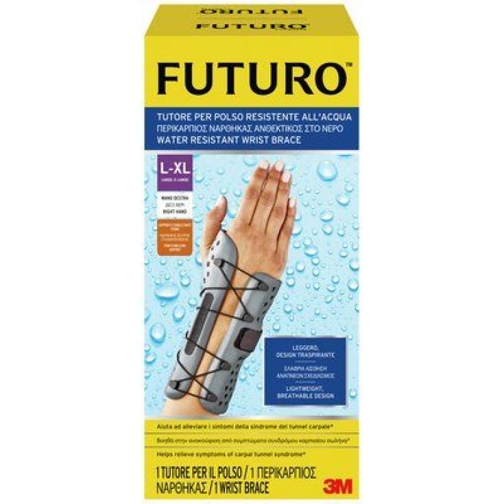 3M Futuro Water Resistant Right Wrist Brace Größe L / XL