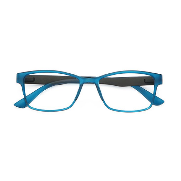 Zwillinge Optische Zwillinge Silber Key West Blau + 2,00