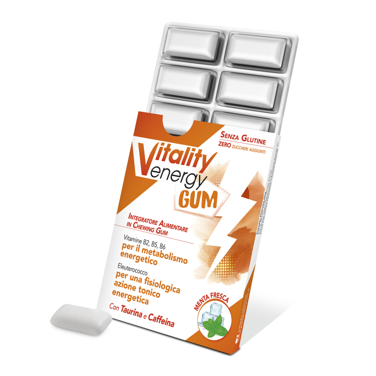 Paladin Pharma Vitality Energy Gum 9 Stück