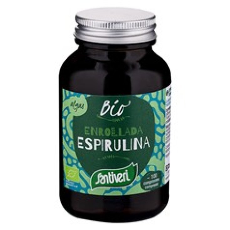 Santiveri Alge Spirulina Bio Nahrungsergänzungsmittel 100 Tabletten