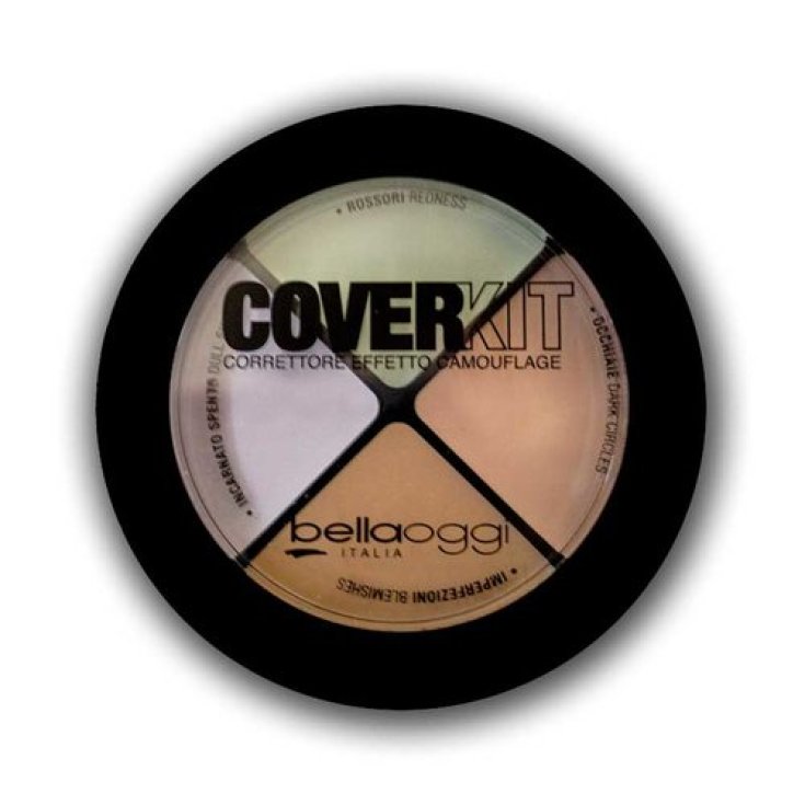 Bellaoggi Cover Kit Camouflage Effect Concealer für mittlere/dunkle Hautfarbe 002