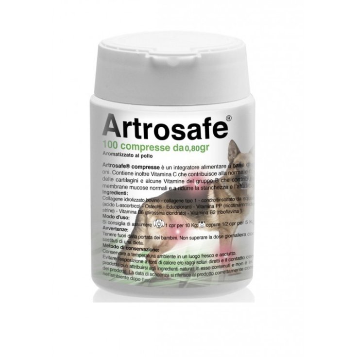 Farmasafe Artrosafe Nahrungsergänzungsmittel für Tiere 100 Tabletten