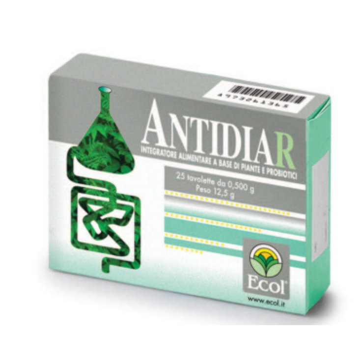 Ecol Antidiar Nahrungsergänzungsmittel 25 Tabletten
