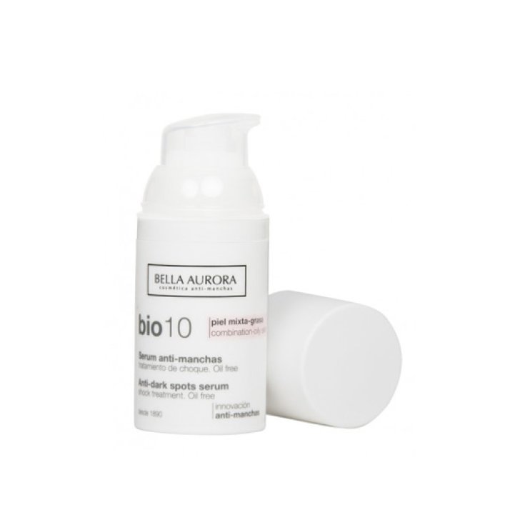 Bella Aurora Bio10 Serum Anti-Flecken-Behandlung für fettige Mischhaut 30 ml