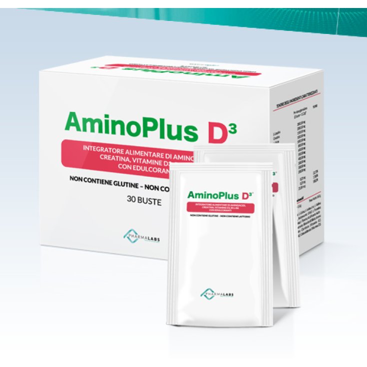 Pharma Labs AminoPlus D3 Nahrungsergänzungsmittel 30 Beutel