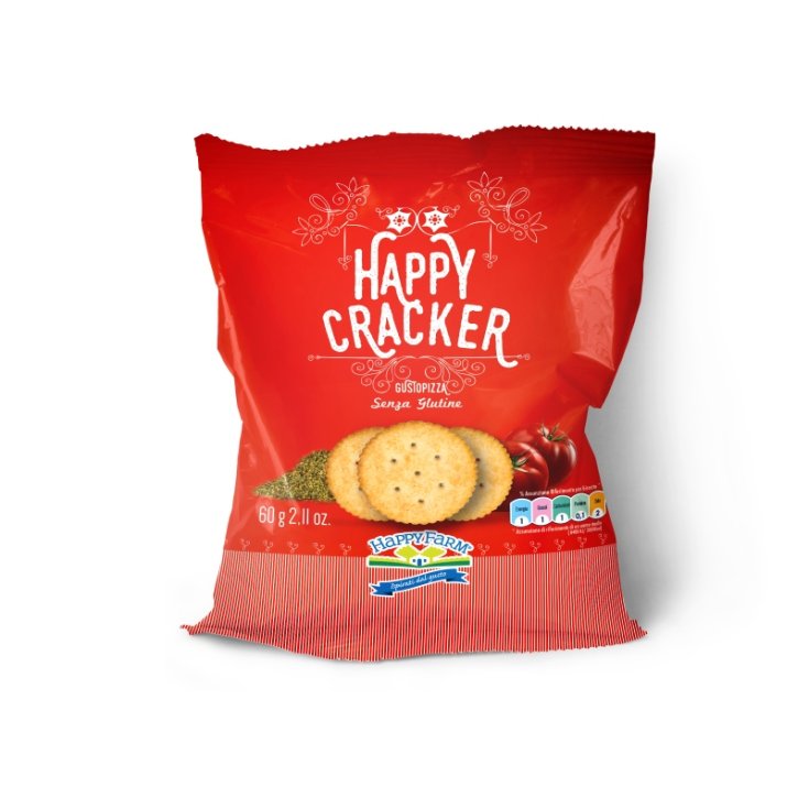 Happy Farm Happy Cracker Gusto Pizza Glutenfrei 60g