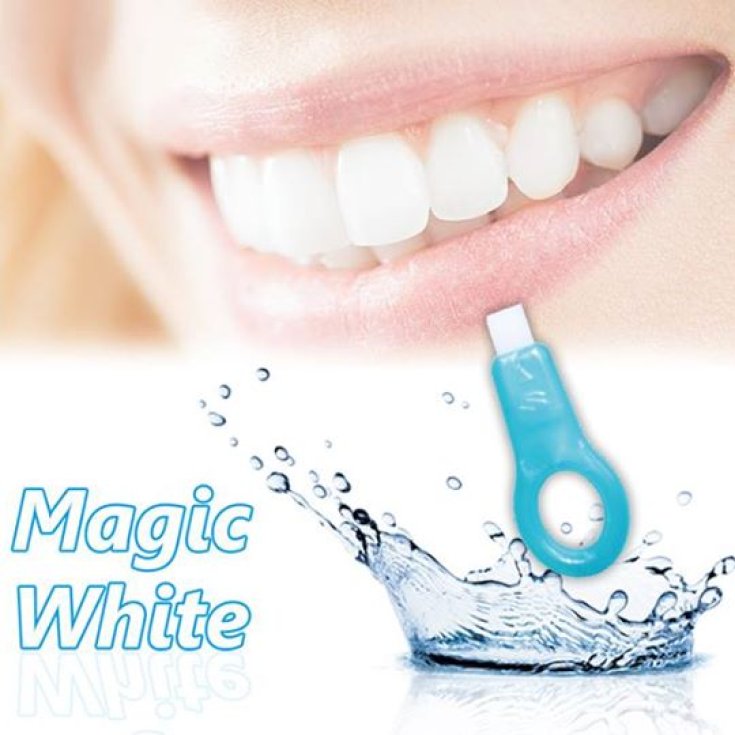 Magic White Teeth Whitening Kit 1 + 10 Streifen