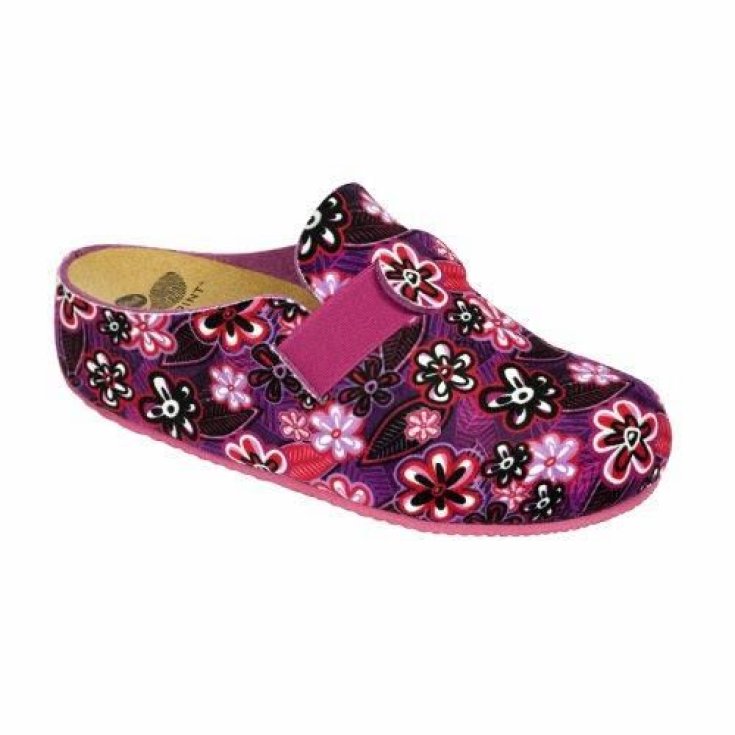 Scholl Lareth Print Mikrofaserschuh mit Blumendruck Nummer 40
