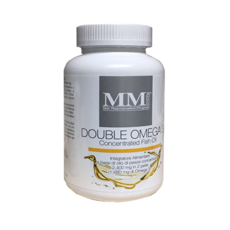 MM System Double Omega 3 Nahrungsergänzungsmittel 180 Perlen