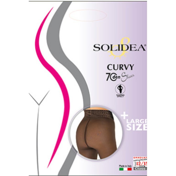 Solidea Curvy 70 Sheer Farbe X030 Marineblau Größe 3 ML / XL