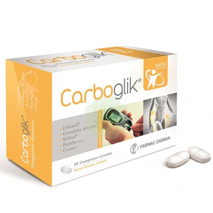 Farmac-Zabban Carboglik Nahrungsergänzungsmittel 30 Tabletten