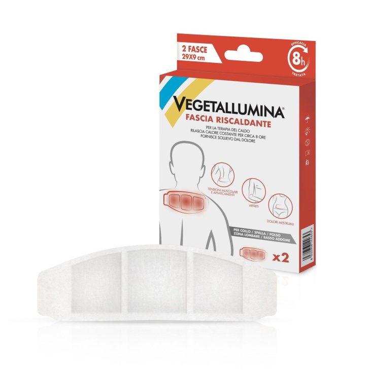 Vegetallumina® Heizband für die Wärmetherapie 29x9cm 2 Stück