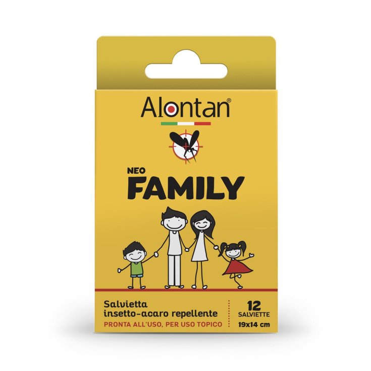 Alontan® Neo Family Insekten-Milben-Abwehrtuch 12 Tücher