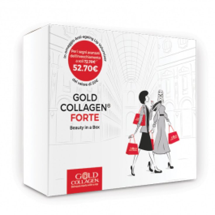 Gold Collagen Forte Schönheit in einem Box-Kit