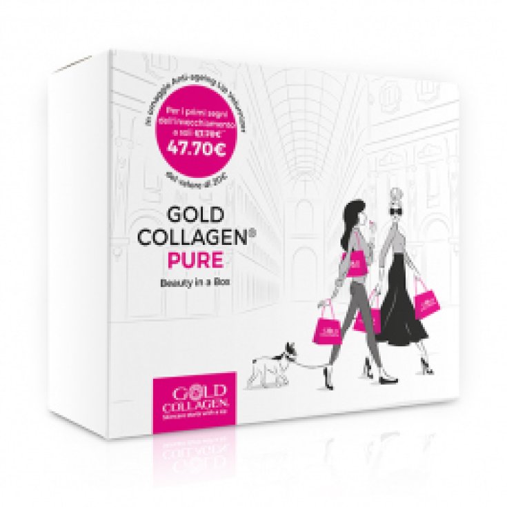 Gold Collagen Reine Schönheit in einem Box-Kit