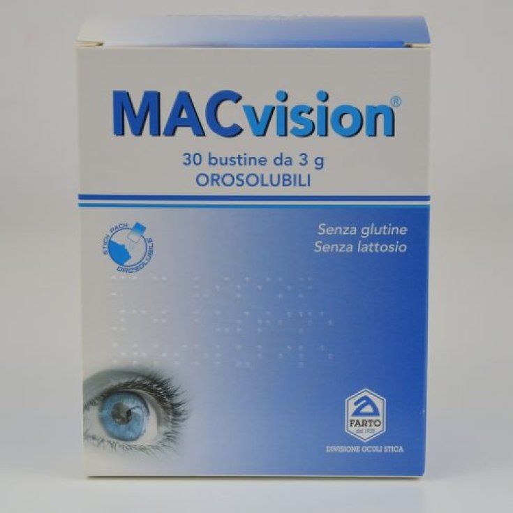 Farto Macvision Nahrungsergänzungsmittel 30 Tabletten