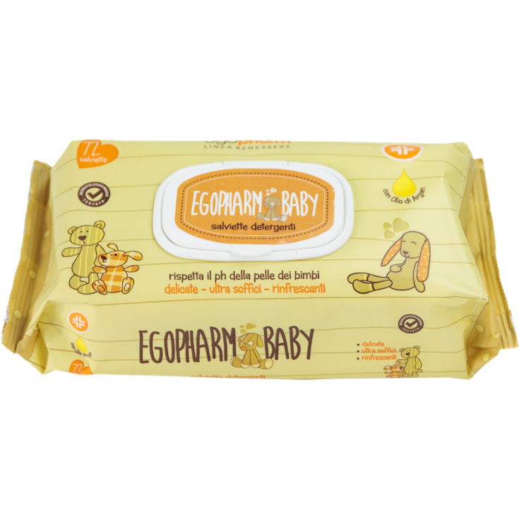 Egopharm Wellness Line Egopharm Baby Reinigungstücher mit Arganöl 72 Stück