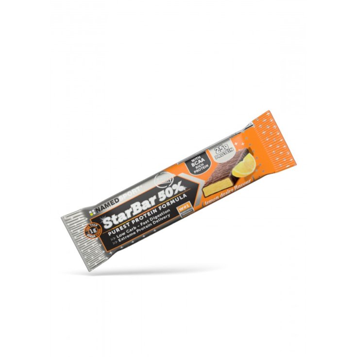 Named Sport Starbar 50% Lemon Tarte Taste Bar 40g