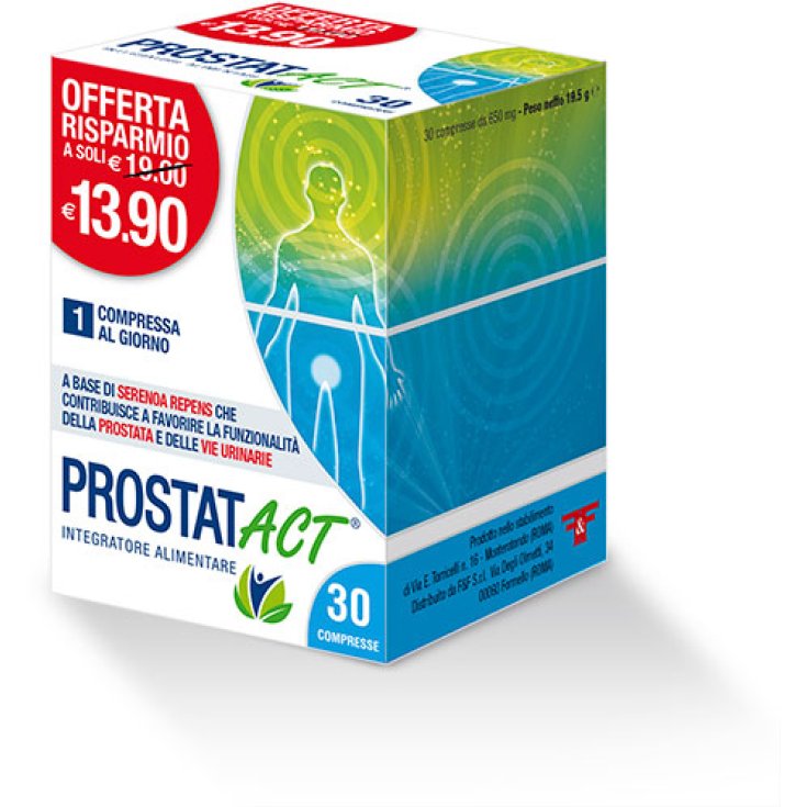 F&F ProstatACT Food Interactor 30 Tabletten