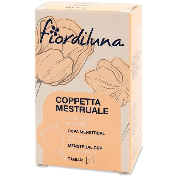 Fiordiluna Menstruationstasse aus medizinischem Silikon Größe 1