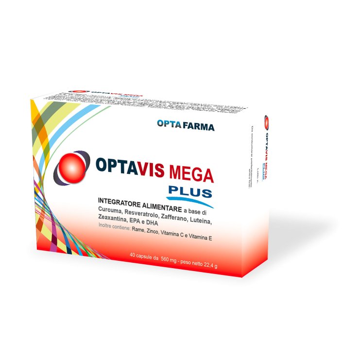 OptaFarma Optavis Mega Plus Nahrungsergänzungsmittel 40 Tabletten