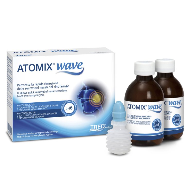 Tred Atomix Wave Hygieneset für die oberen Atemwege