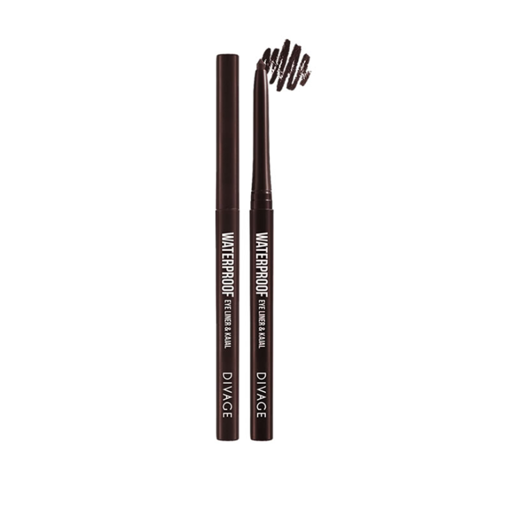 Divage Wasserfester Eyeliner & Kajal 06 Braun