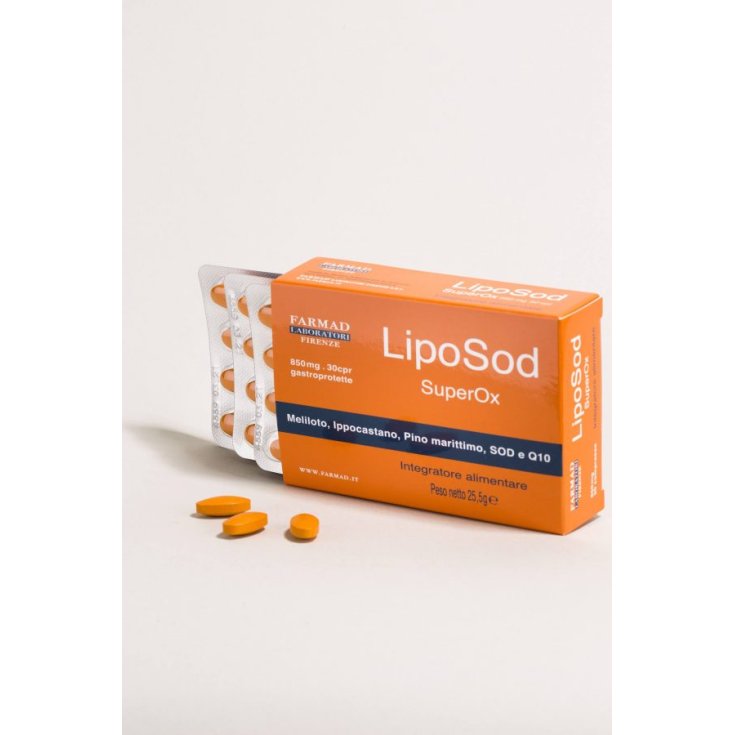 Farmad Laboratori Liposod Nahrungsergänzungsmittel 30 Tabletten 850mg