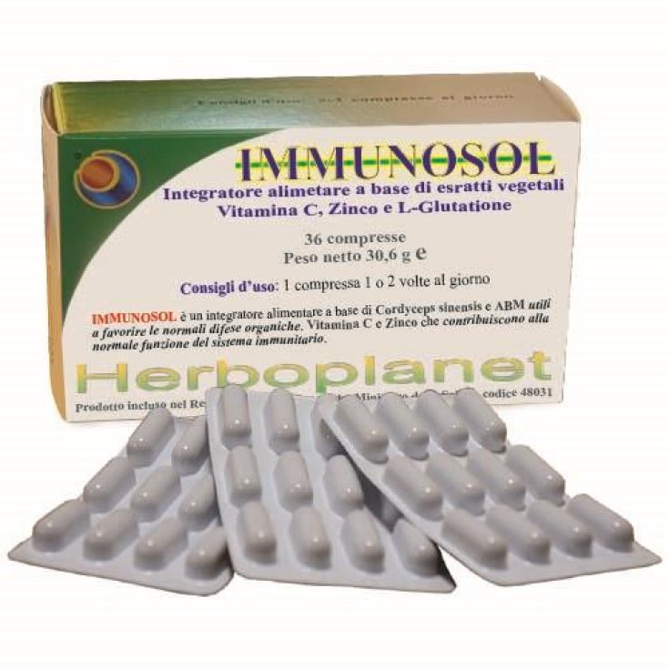HerboPlanet Immunosol Nahrungsergänzungsmittel 36 Tabletten
