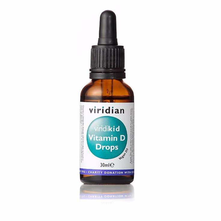 Viridian Vitamin D3 400iu Tropfen Nahrungsergänzungsmittel 30ml