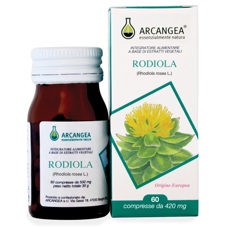 Arcangea Rodiola Nahrungsergänzungsmittel 60 Tabletten