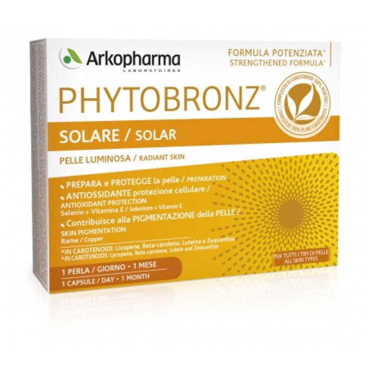 Arkofarm Phytobronz Solare Nahrungsergänzung 30 Perlen
