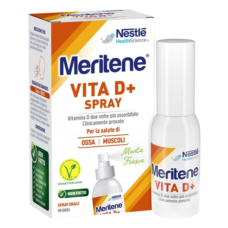 Nestlé Heath Science Meritene Vita D + Nahrungsergänzungsmittel Spray 18ml