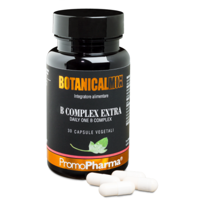 PromoPharma BotanicalMix B Complex Extra Nahrungsergänzungsmittel 30 pflanzliche Kapseln