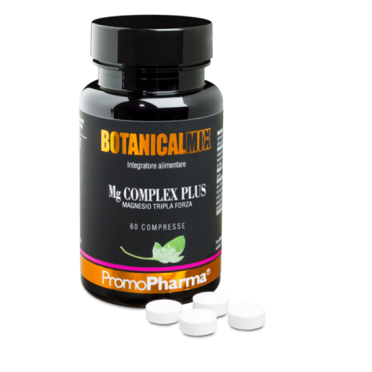 PromoPharma BotanicalMix Mg Complex Plus Nahrungsergänzungsmittel 60 Tabletten