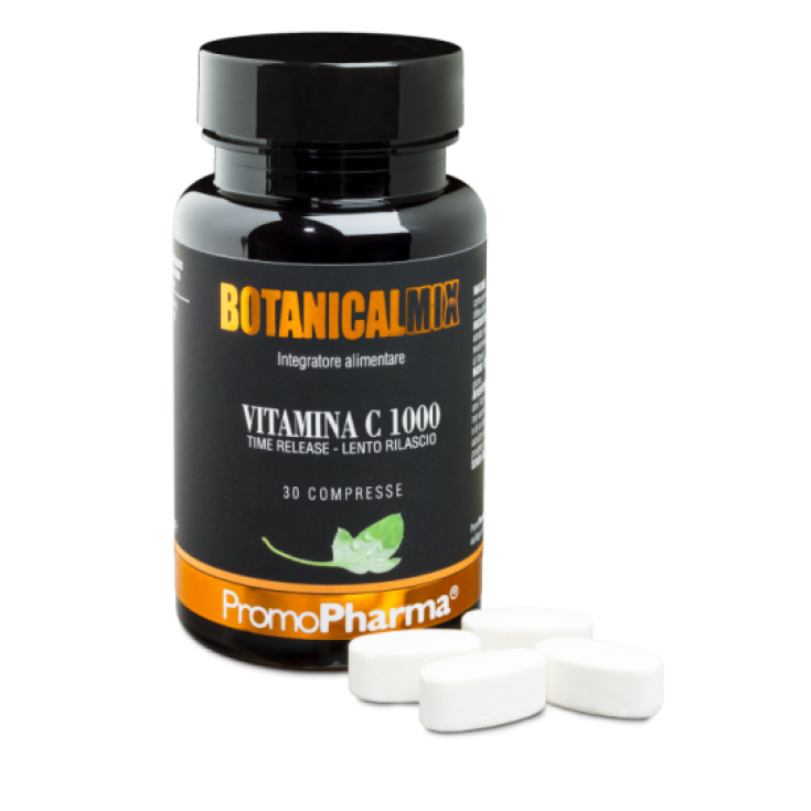 PromoPharma Botanicalmix Vitamin C1000 Nahrungsergänzungsmittel 30 Tabletten