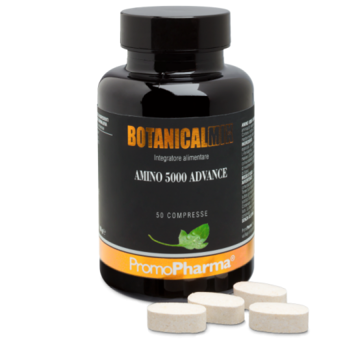 PromoPharma BotanicalMix Amino 5000 Advance Nahrungsergänzungsmittel 50 Tabletten