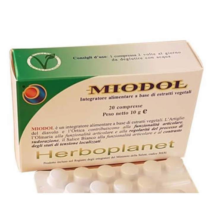 Herboplanet Miodol Nahrungsergänzungsmittel 20 Tabletten