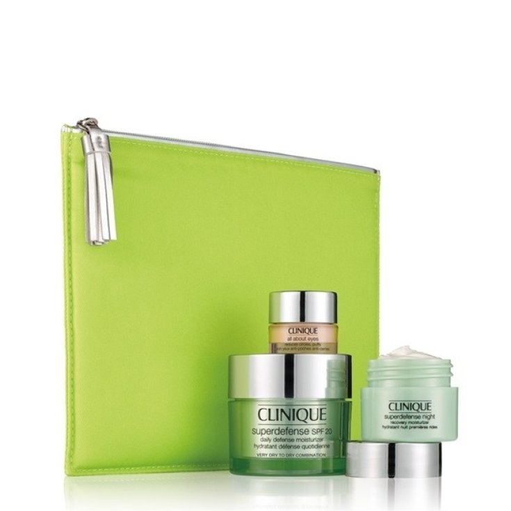 Clinique Superdefense Spf20 Kombination Oily To Oily 50ml Set 4 Teile 2017