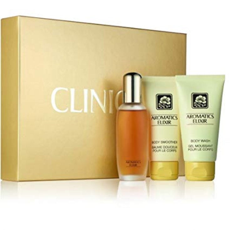 Clinique Paket Aromatics Elixir Eau de Parfum Spray 45ml Set 3 Teile 2017