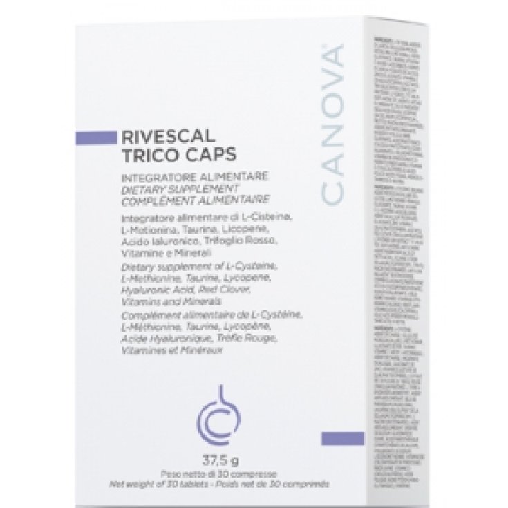 Canova Rivescal Trico Caps Nahrungsergänzungsmittel 30 Tabletten