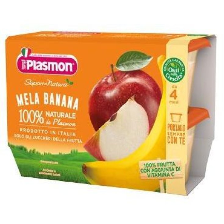 Plasmon Homogenisierte Apfel-Banane 6x104g