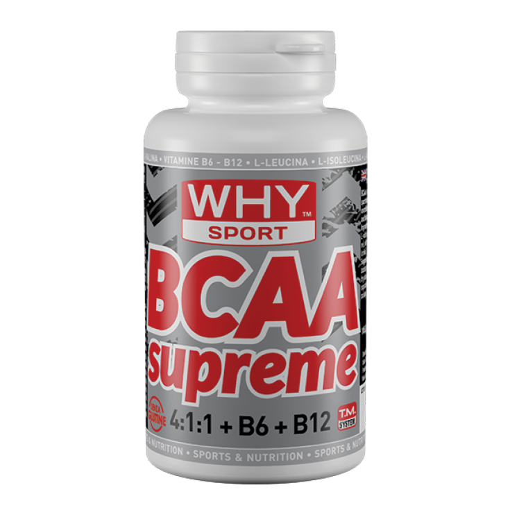 Warum Sport Bcaa Supreme 4:1:1 + B6 + B12 Nahrungsergänzungsmittel 200 Tabletten