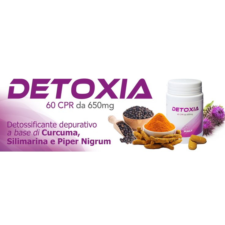 Kuratek Detoxia 650 mg Nahrungsergänzungsmittel 60 Tabletten