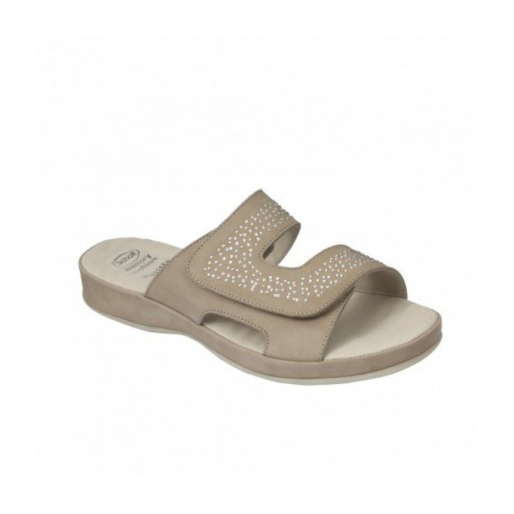 Dr. Scholl Clotilde Nubw Hausschuh Taupe Farbe Größe 39