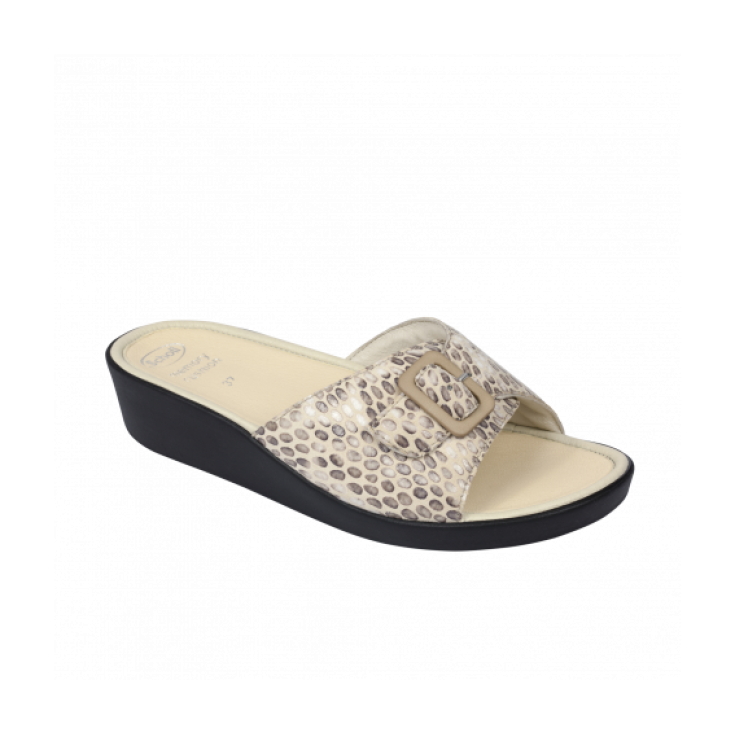 Scholl Mango Schuh aus Kunstleder Beige Farbnummer 36